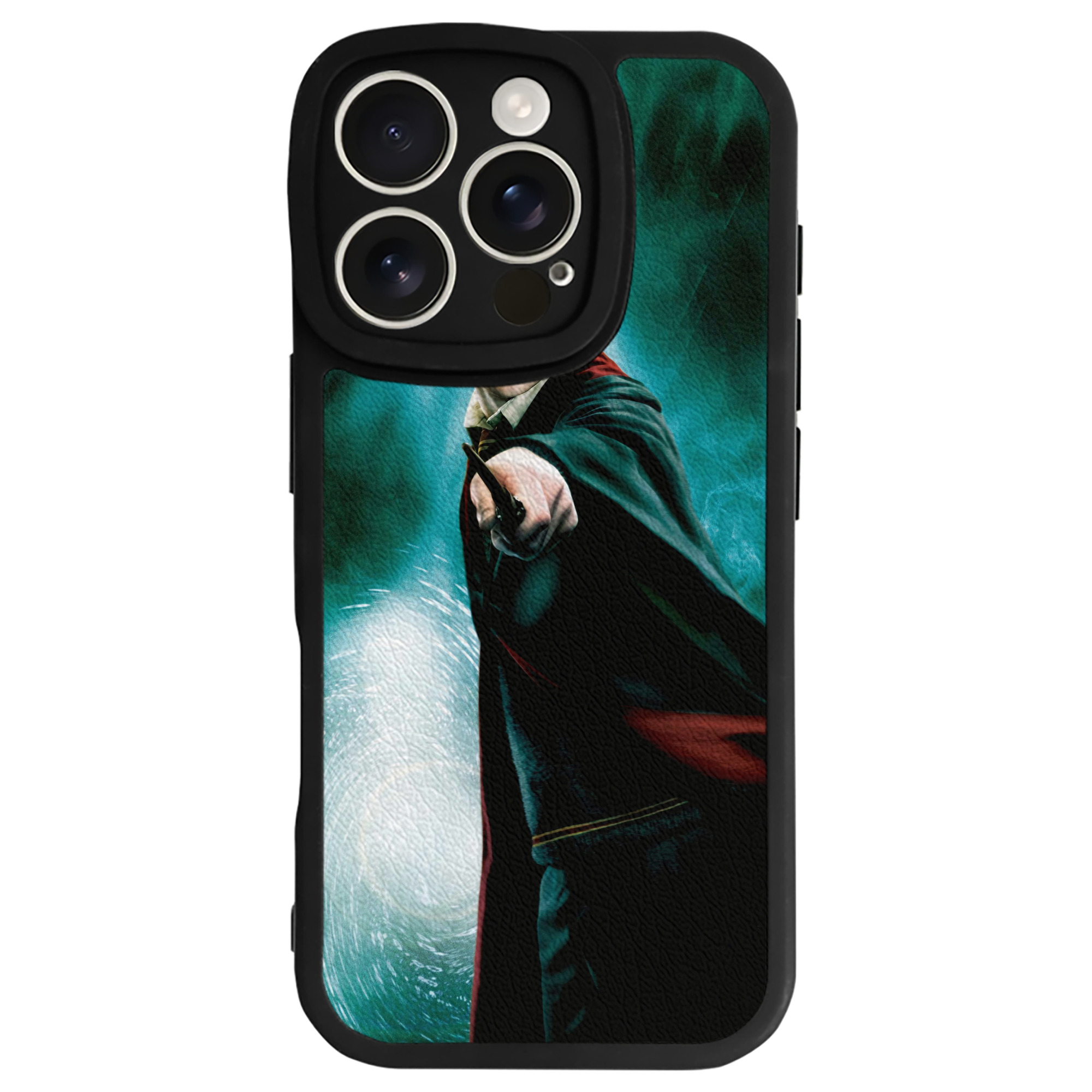 （画像用） Harry Potter ハリー・ポッターシリーズ 【iPhone 16シリーズ対応】シリコンスマホケース（レザー調） 材質：シリコン